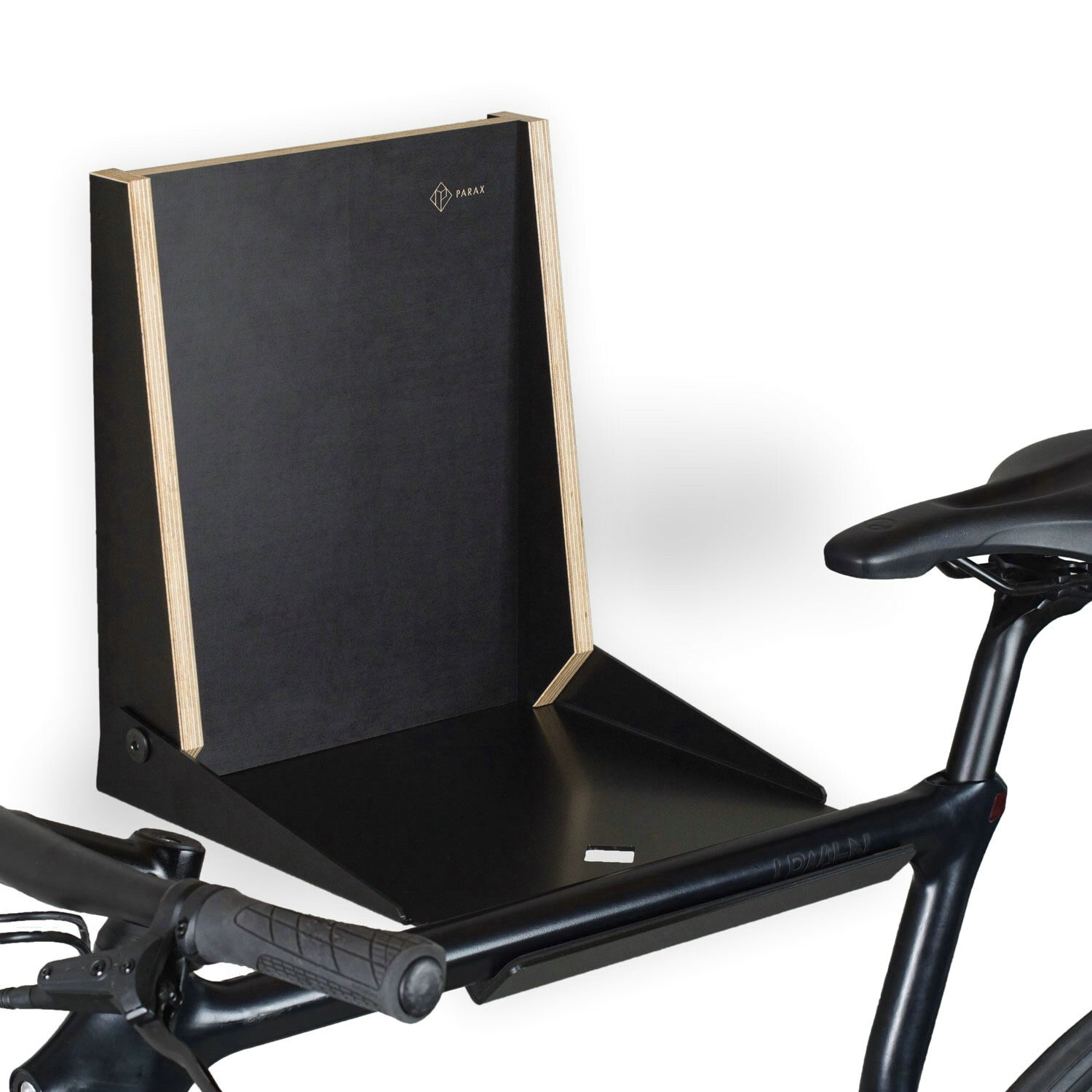Parax L-RACK Fahrrad Wandhalterung Schwarz
