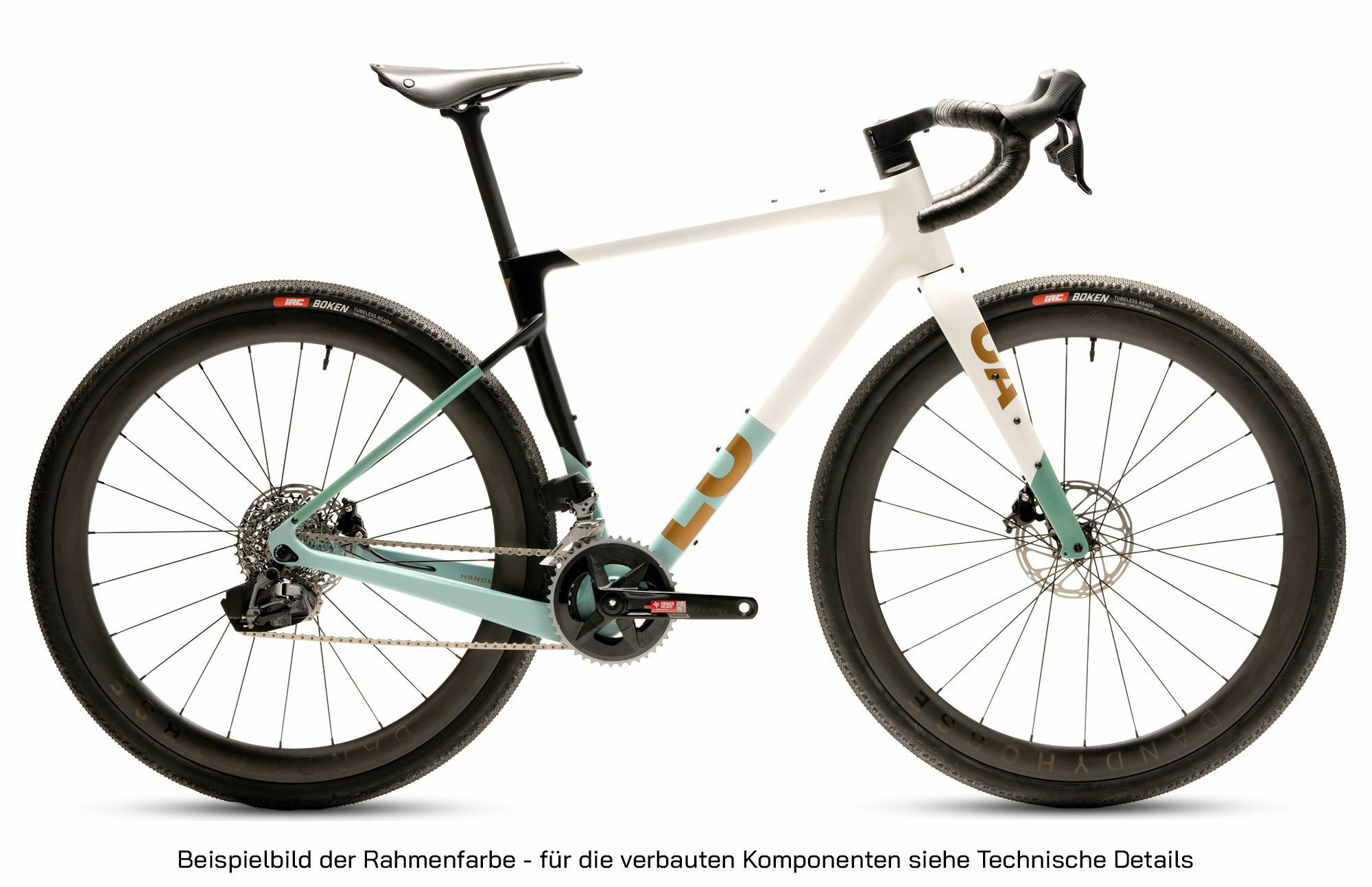 Loca Bikes Gravel Carbon Shimano GRX RX820 2x12 Eclipse Gold 28" Diamant