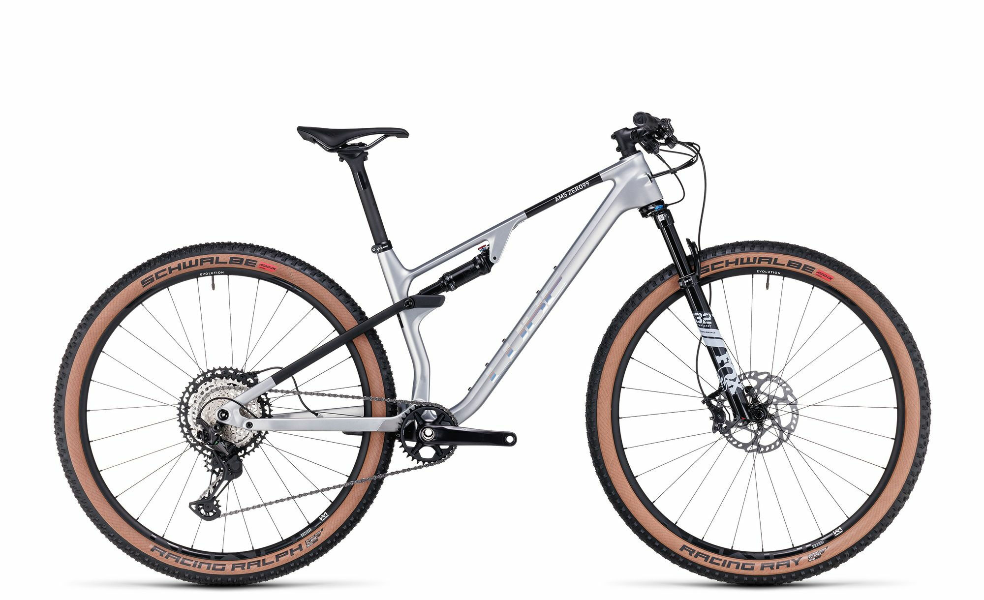 Cube AMS ZERO99 C:68X Race 29 silver´n´black 2023 29" Diamant