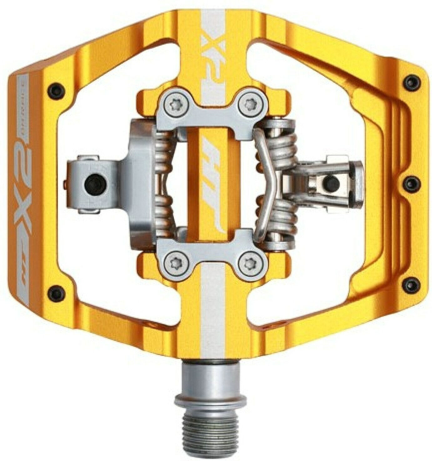 HT Components X2 CNC Cromoly Pedale Gold