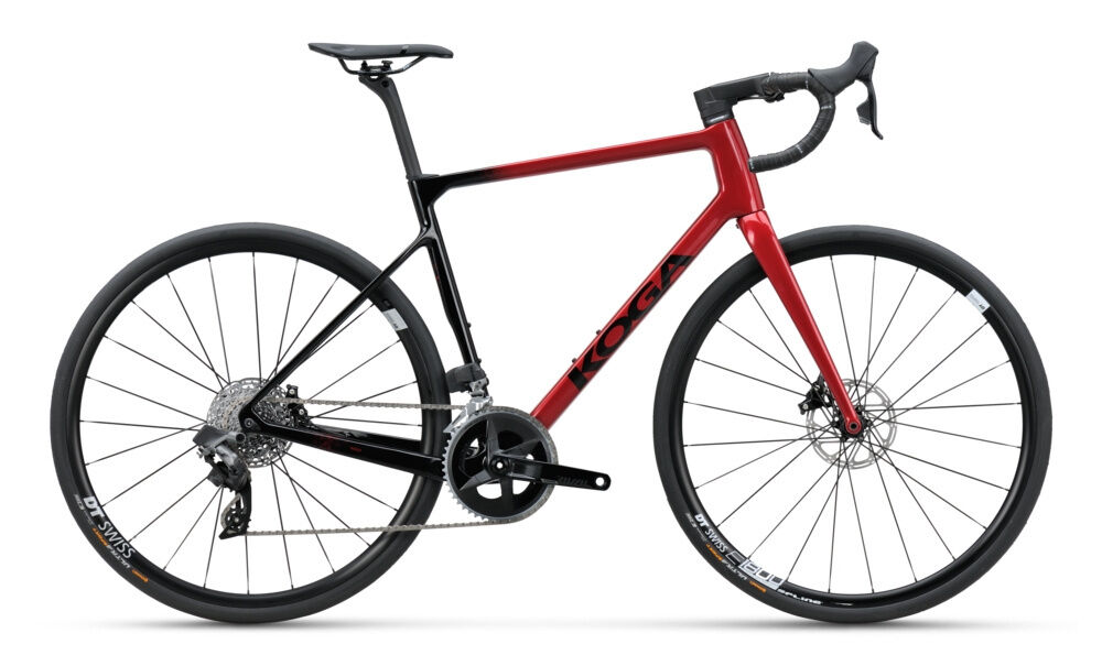 Koga Roqa Premium Metallic Red 28" Diamant