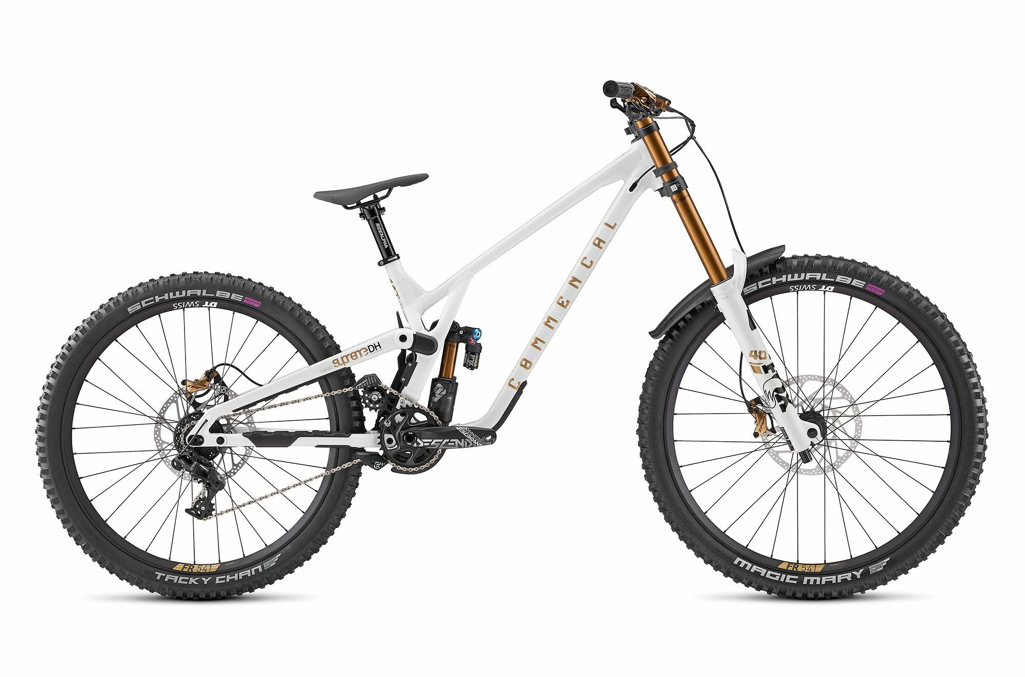 Commencal SUPREME DH V5 SIGNATURE LTD PURE WHITE 29"/27,5" Diamant