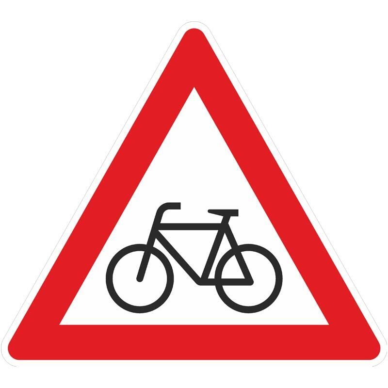 Verkehrszeichen 138-10 – Achtung Radverkehr