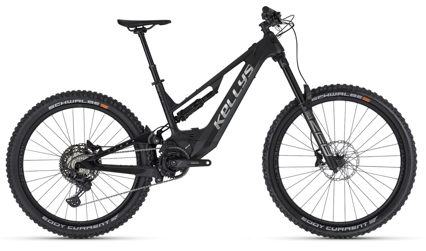 Kellys Theos F70 SH Black 29"/27,5" 725 Wh Diamant