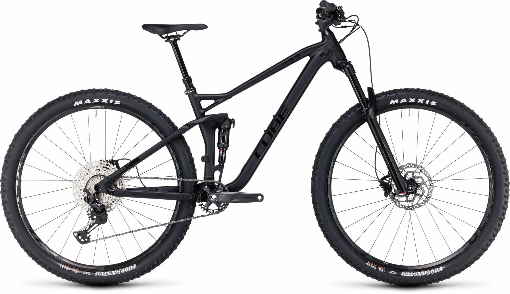 Cube Stereo ONE22 Race black anodized 29" Diamant
