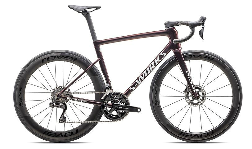Specialized TARMAC SL8 SW DI2 SLDMET/REDPRL/METWHTSIL 28" Diamant, Dunkelrot Specialized TARMAC SL8 SW DI2 SLDMET/REDPRL/METWHTSIL 28" Diamant, Dunkelrot