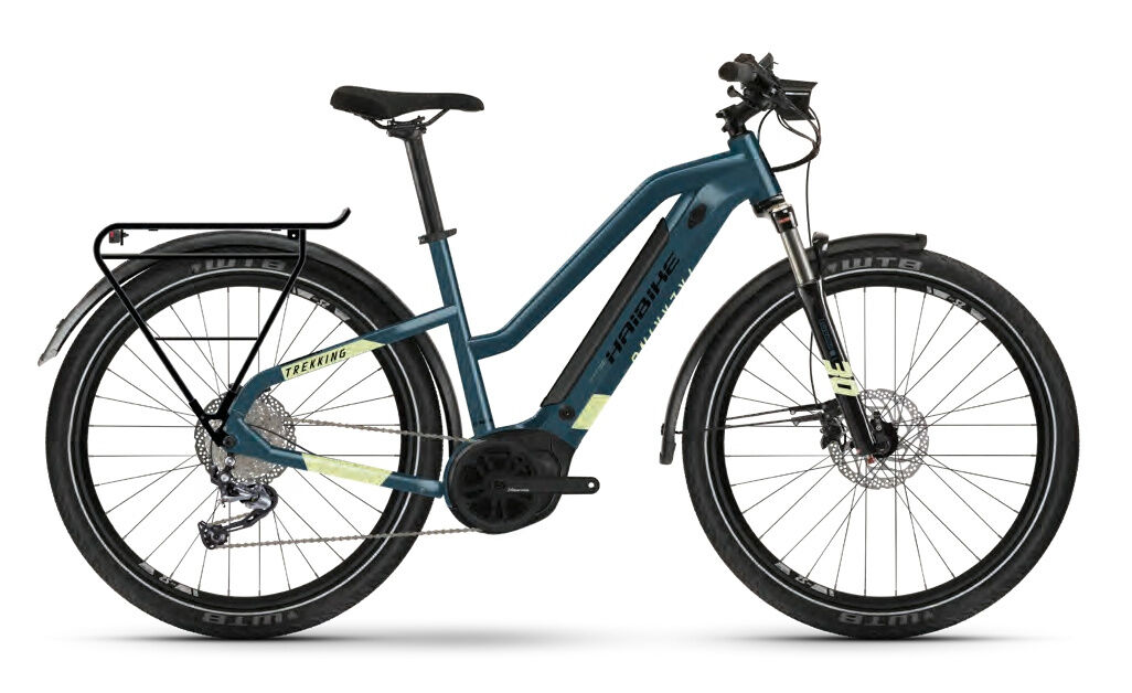 Haibike TREKKING 5 Blue/Canary 2021 27,5"; 500 Wh Trapez