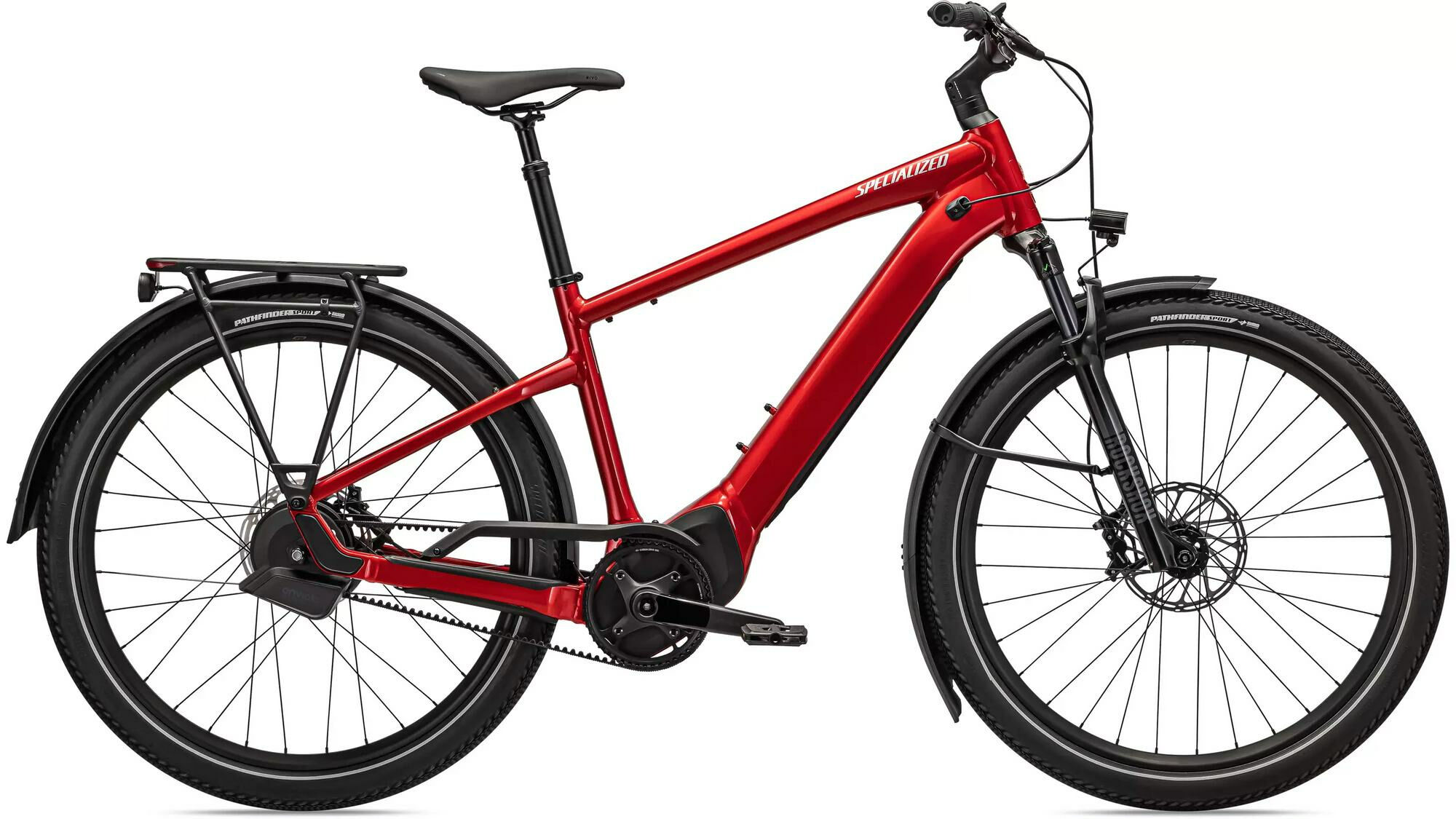 Specialized Turbo Vado 5.0 IGH Red Tint/Silver Reflective 27,5" 710 Wh Diamant