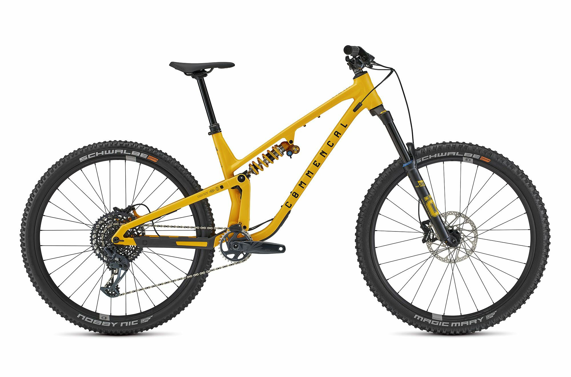 Commencal META V5 OHLINS EDITION Yellow 29" Diamant L