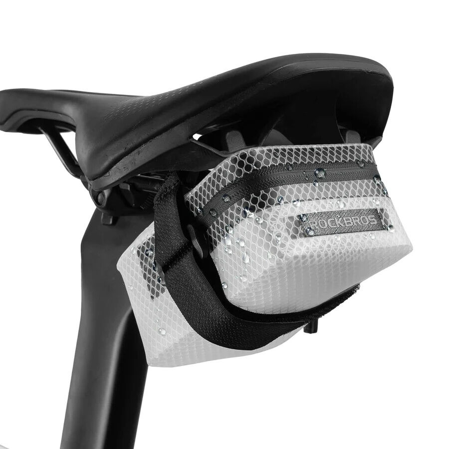 Rockbros AS-137 Bike Saddle Bag, waterproof Weiss