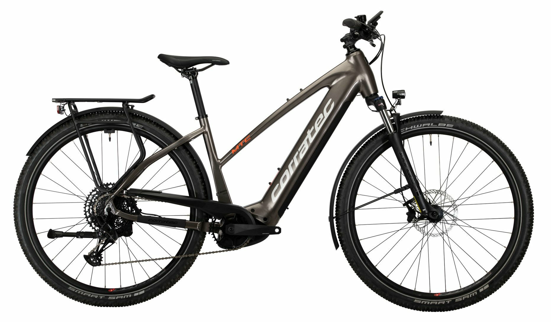 Corratec E-POWER MTC ELITE 12S SE 3.0 TRAPEZ MetallicBraun/Silber 29" 750 Wh Tra... 39 cm