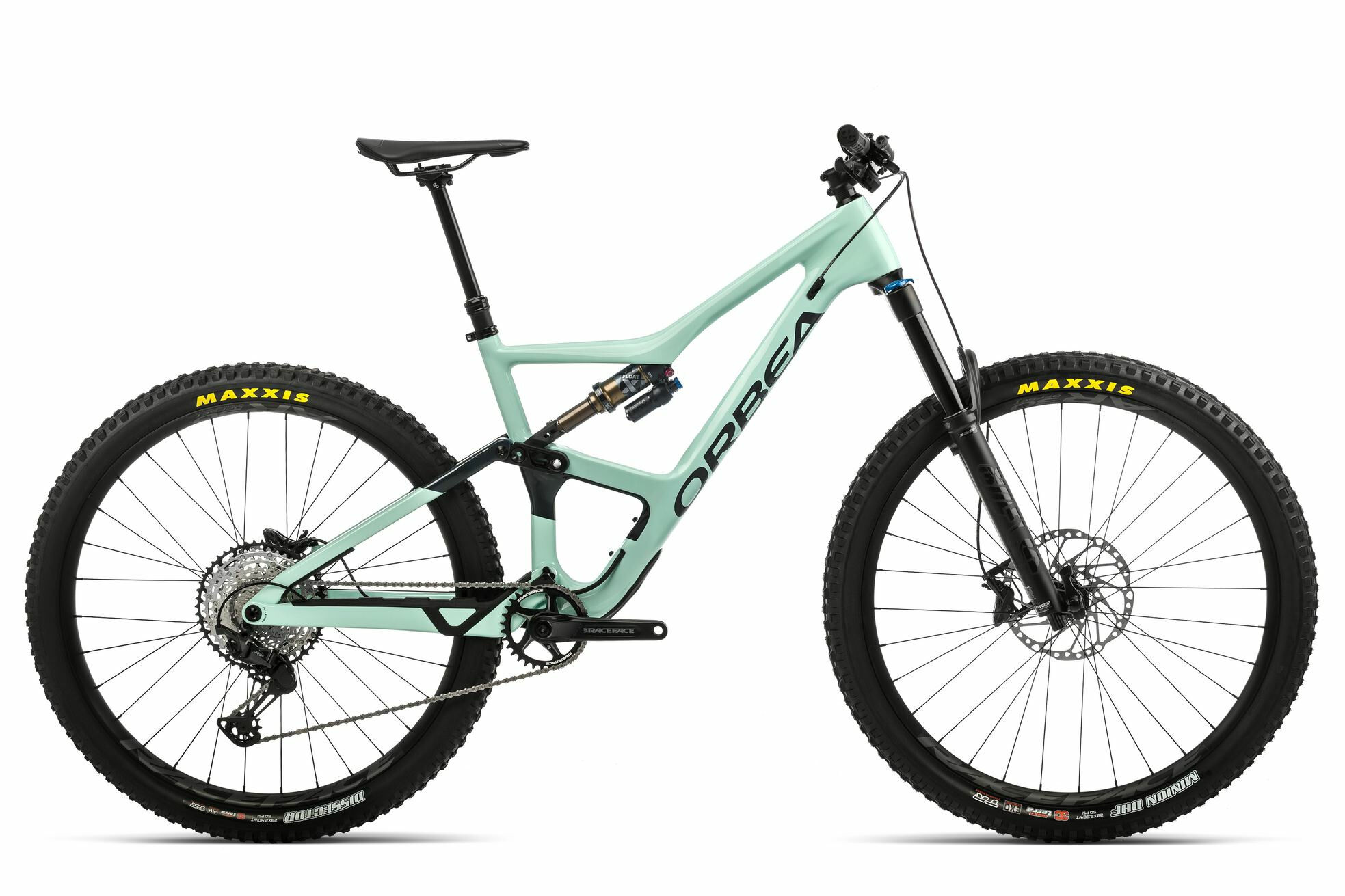 Orbea OCCAM M30 LT Ice Green-Jade Green Carbon View (Gloss) 2023 29" Diamant