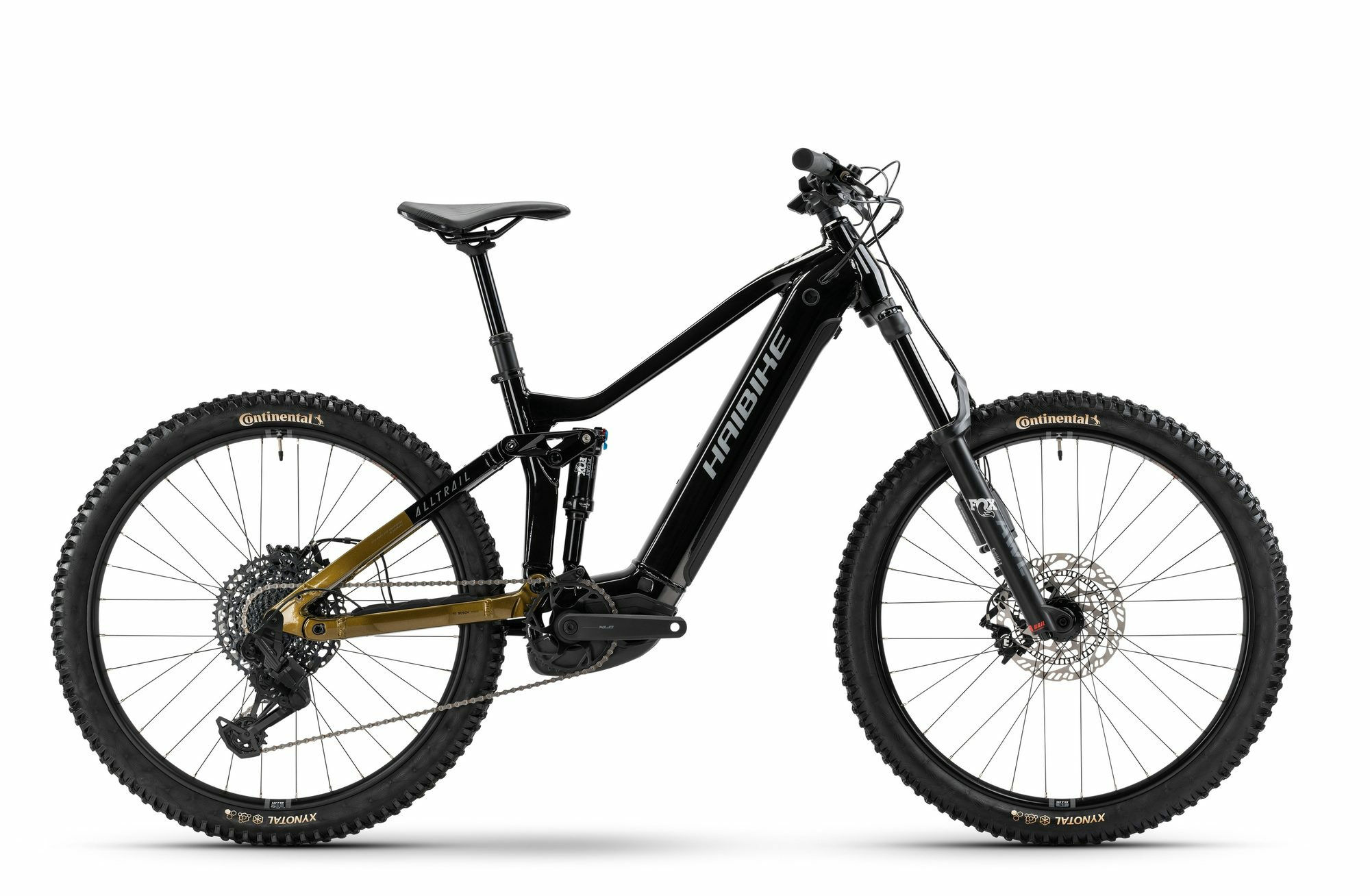 HAIBIKE ALLTRAIL 10.5 ABS - 275" 800 Wh - black/ninja gold/grey glänzend
