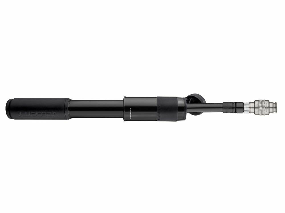 Birzman Velocity Road Handpumpe 160PSI Ventilkopf mit Gewinde schwarz