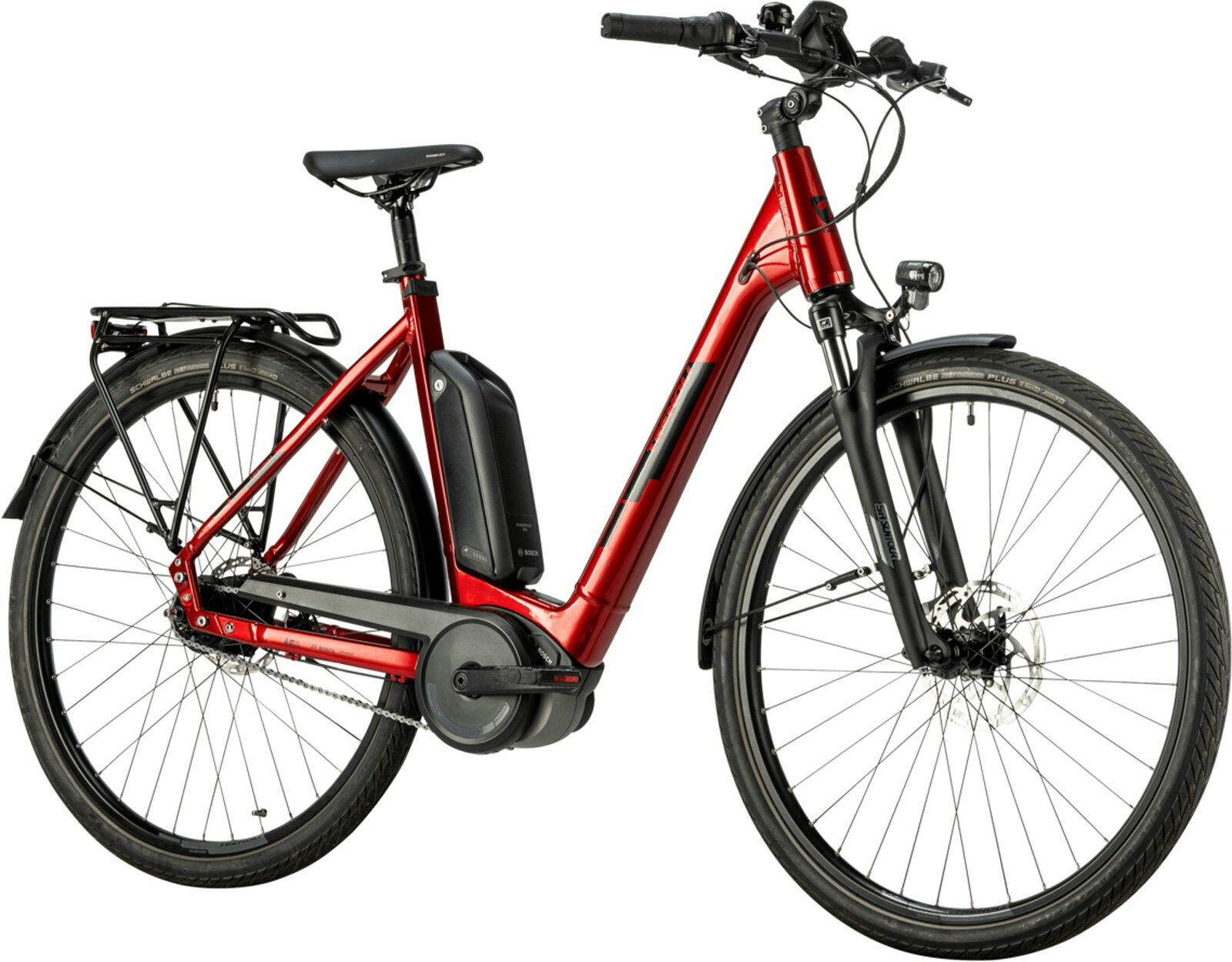 Trenoli BRENTA classico Active Plus NX red-glänzend 2024 28" 500 Wh Wave
