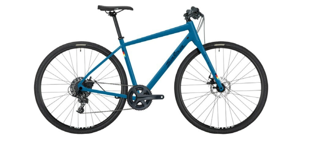 Salsa Journeyer Flatbar Altus Blue 28" Diamant