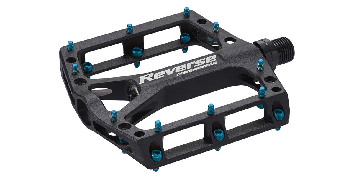 Reverse Pedal Black ONE Schwarz/Hellblau