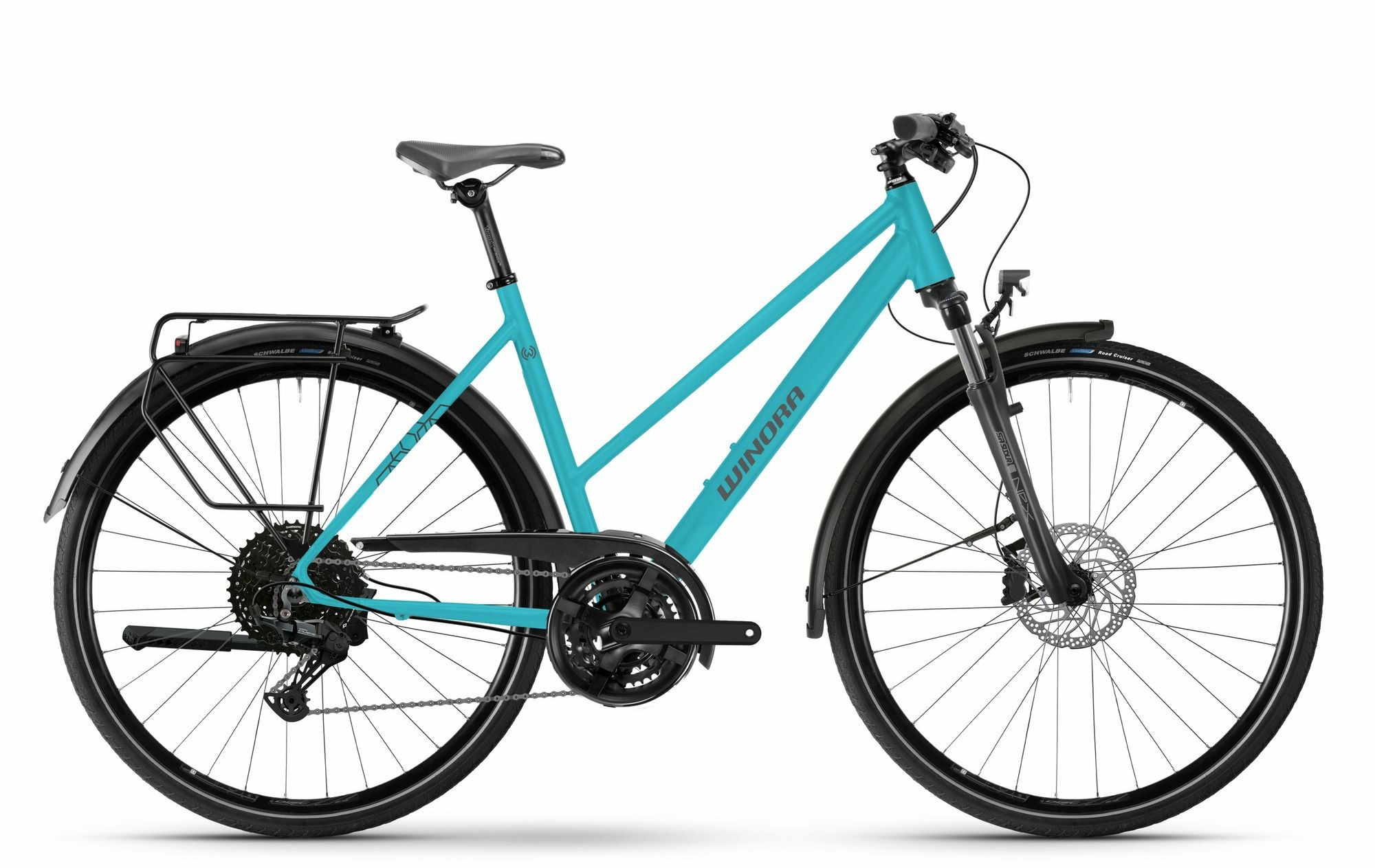 Winora DOMINGO X18 MID - 28" - periwinkle plush matt