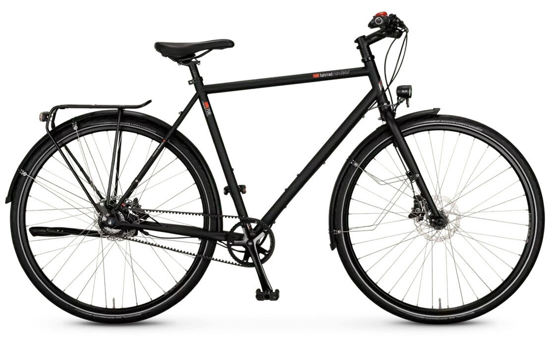 VSF Fahrradmanufaktur T-700 Alfine ebony matt 28" Diamant 57 cm