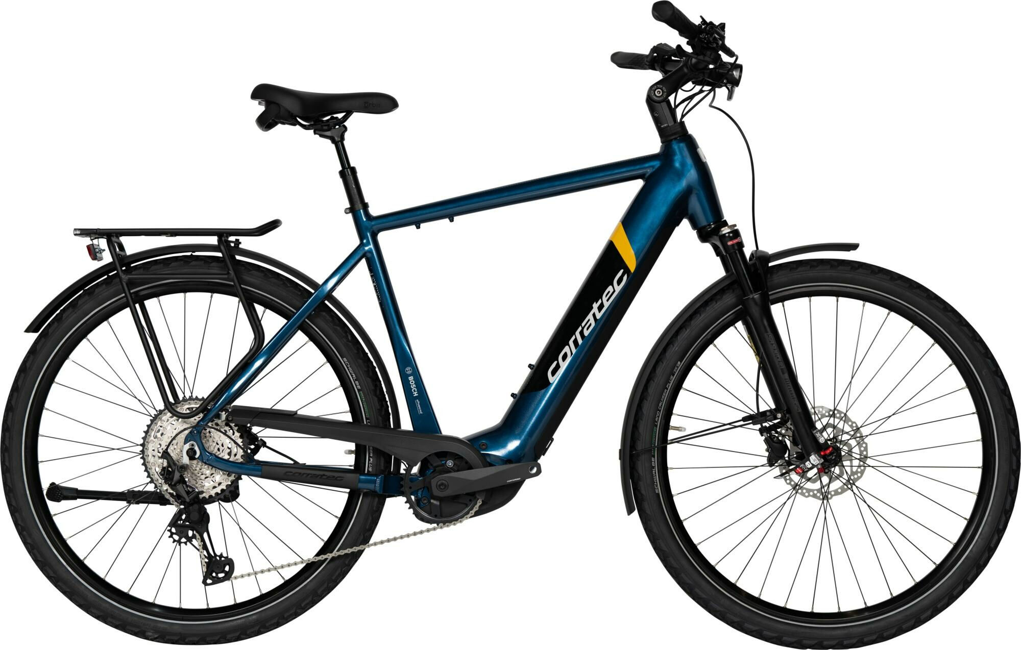 Corratec E-POWER SPORT 28 SE 3.0 CX7 12S GENT Dark Blue/Mango/Light Gray 28" 750... 50 cm