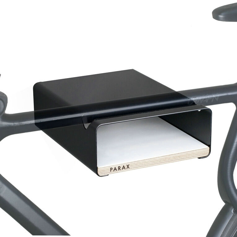 Parax S-RACK Fahrrad Wandhalterung Schwarz - Weiß