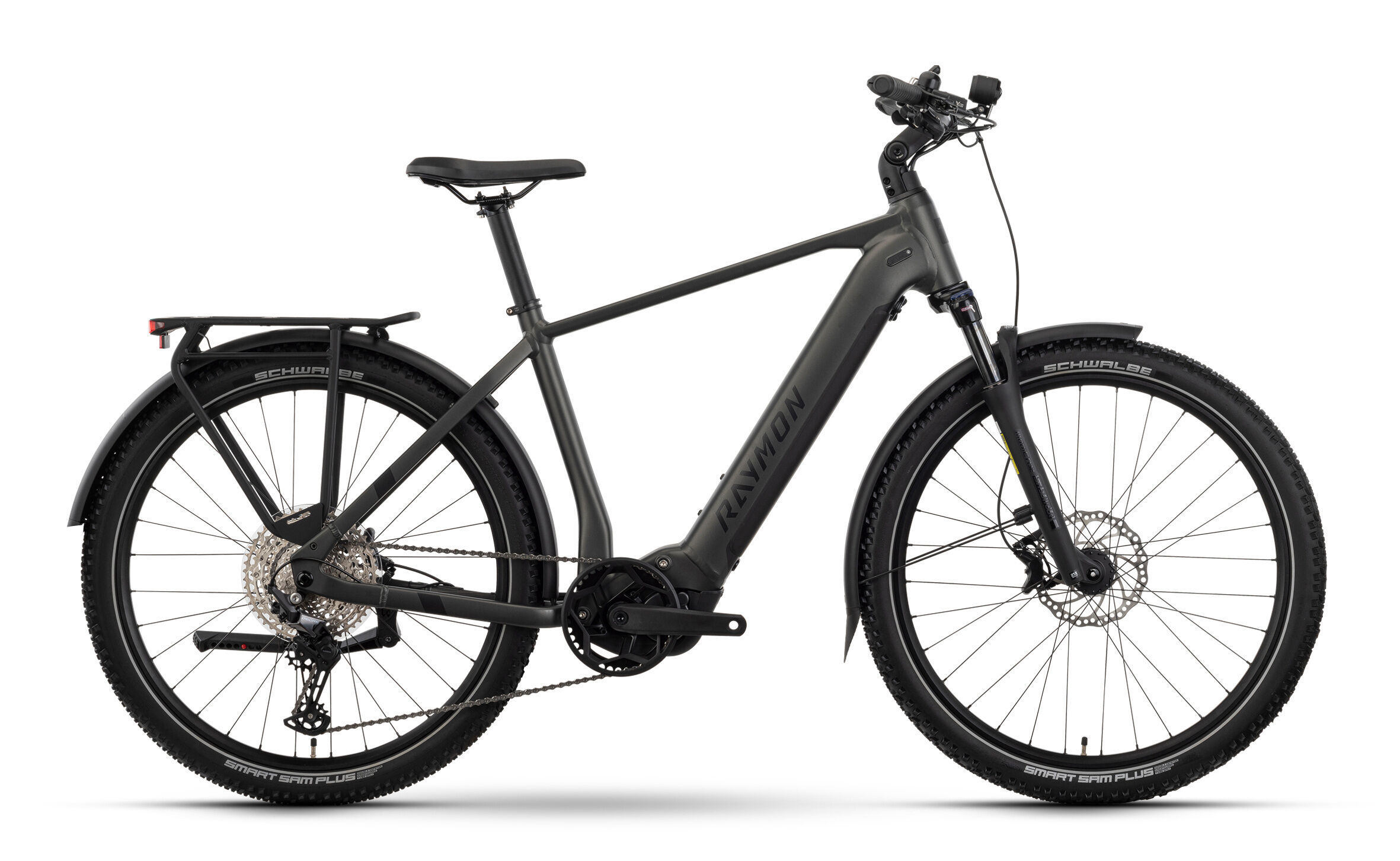 Raymon Tourray Pro 800 Kalmatarey / Black / Terra - 800 Wh - 27,5 Zoll - Diamant
