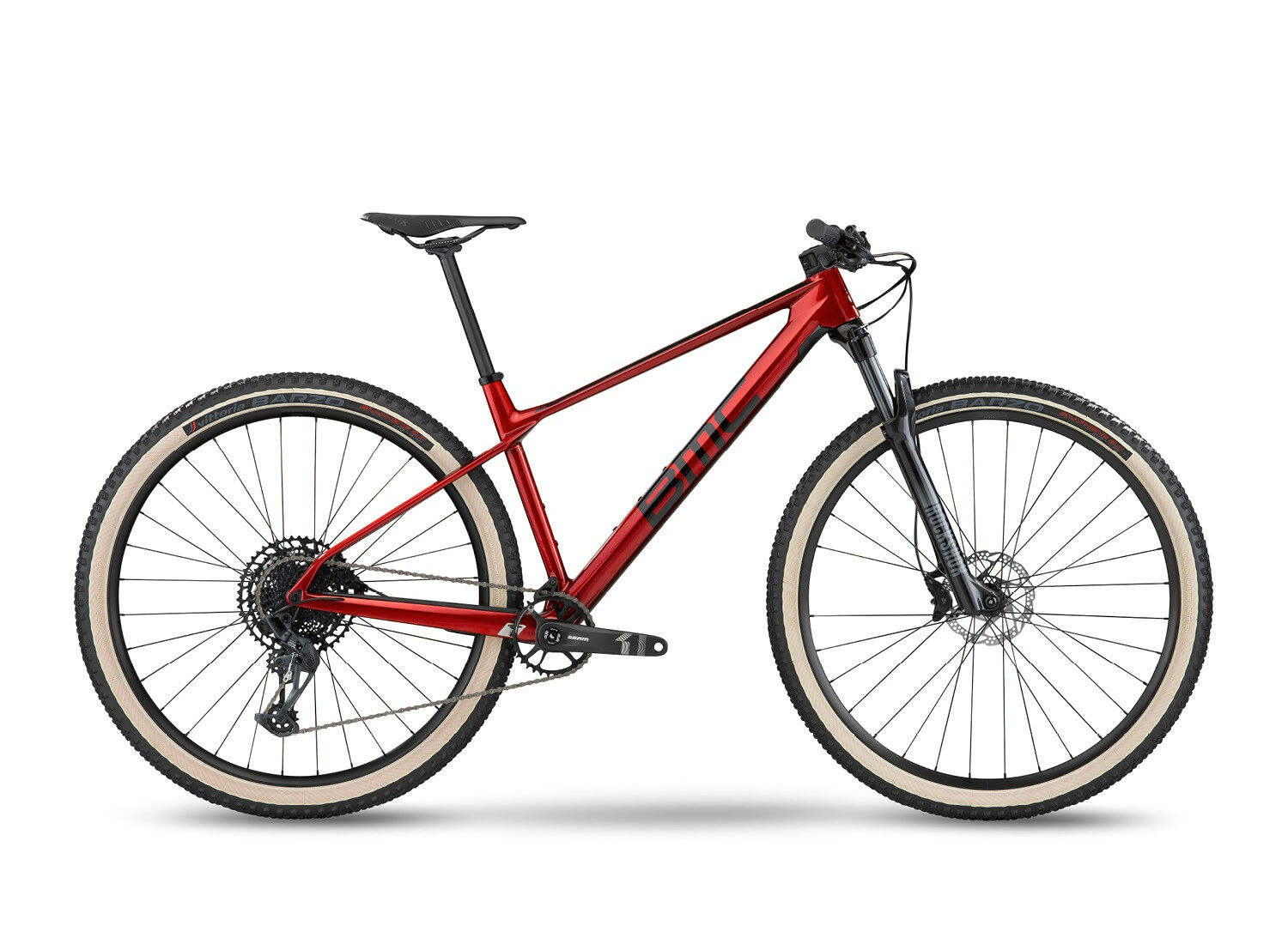 BMC Twostroke 01 FOUR METALLIC CHERRY RED/BLACK 2023 29" Diamant