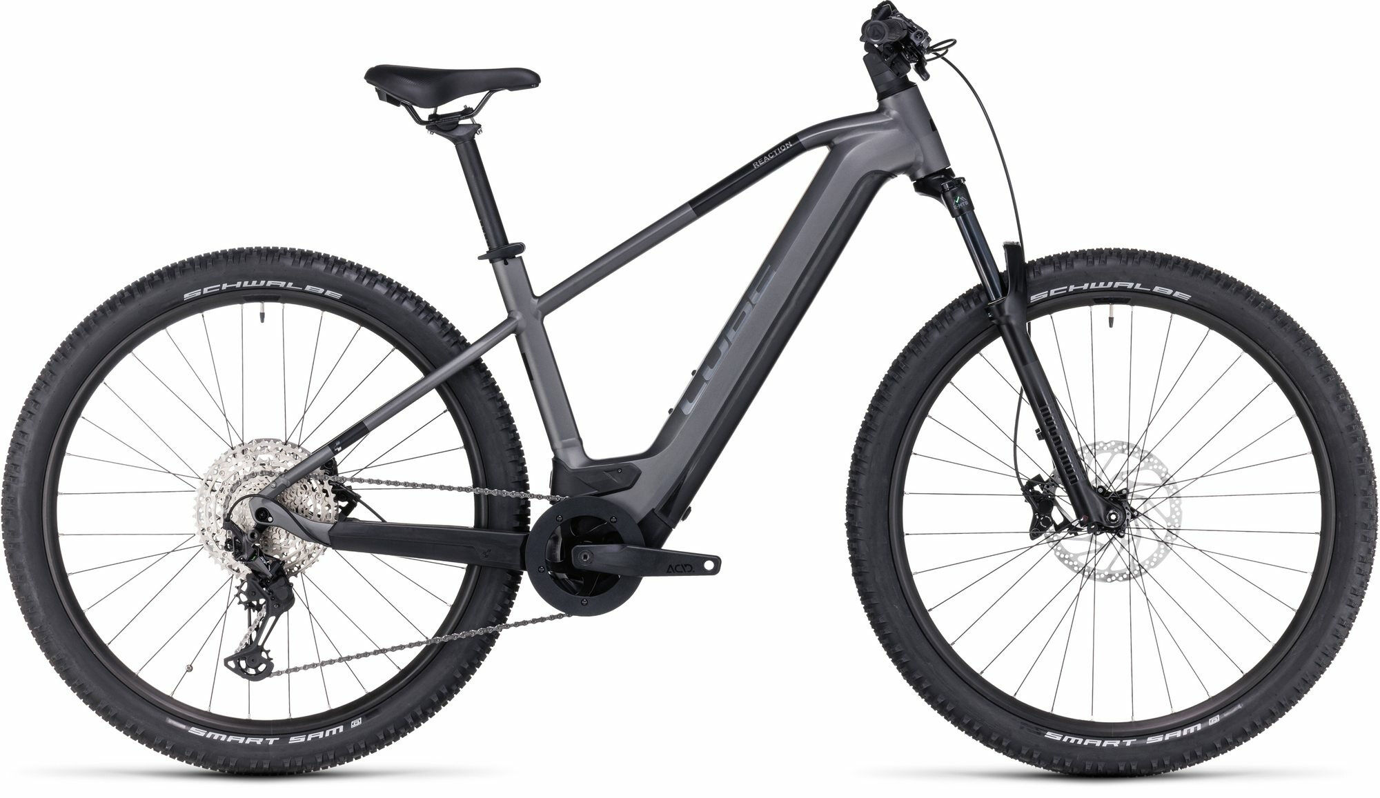 Cube Reaction Hybrid Race 625 grey´n´metal 2024 29" 625 Wh Diamant