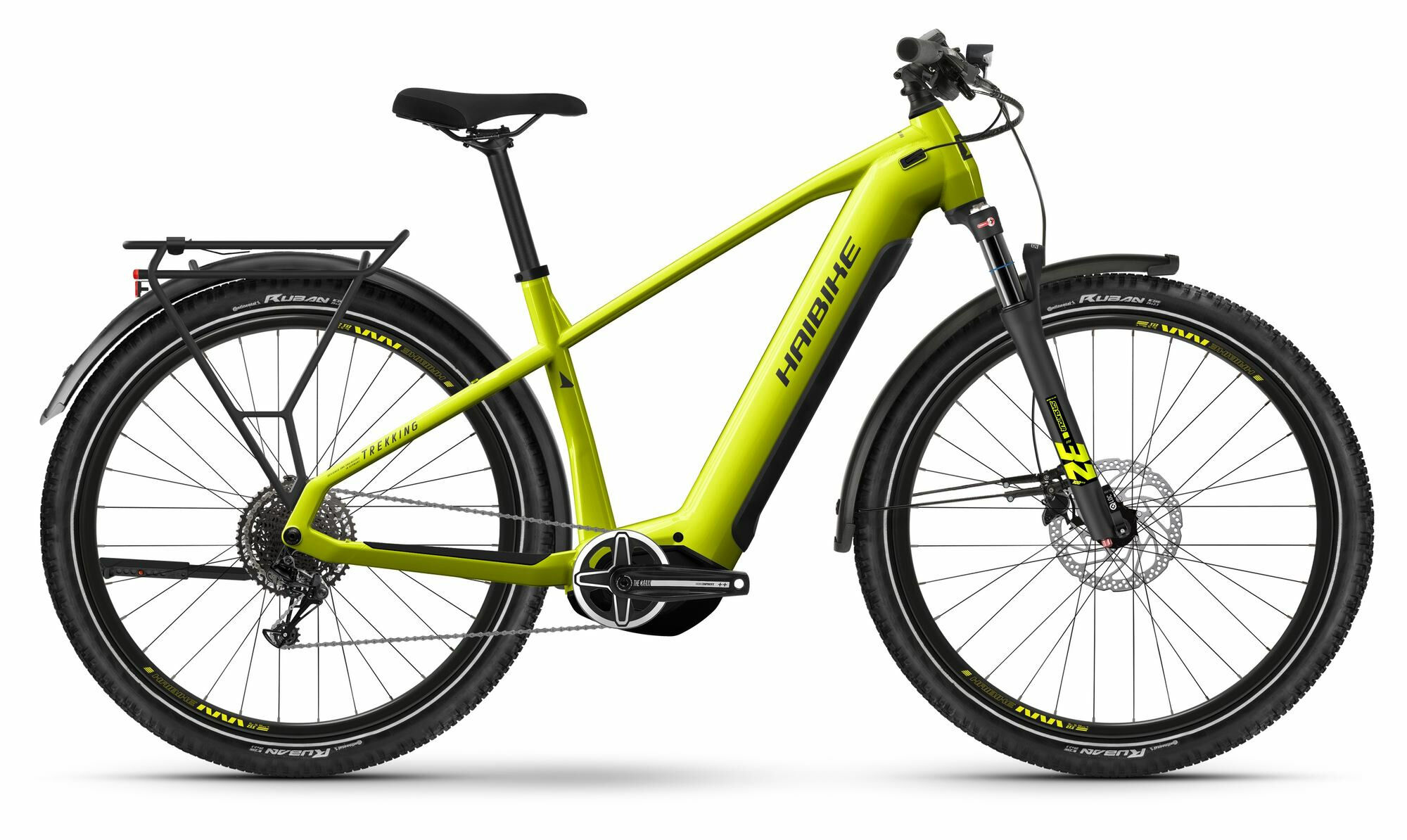 Haibike TREKKING 5 lime/black-gloss 27;5" 720 Wh Diamant 40 cm