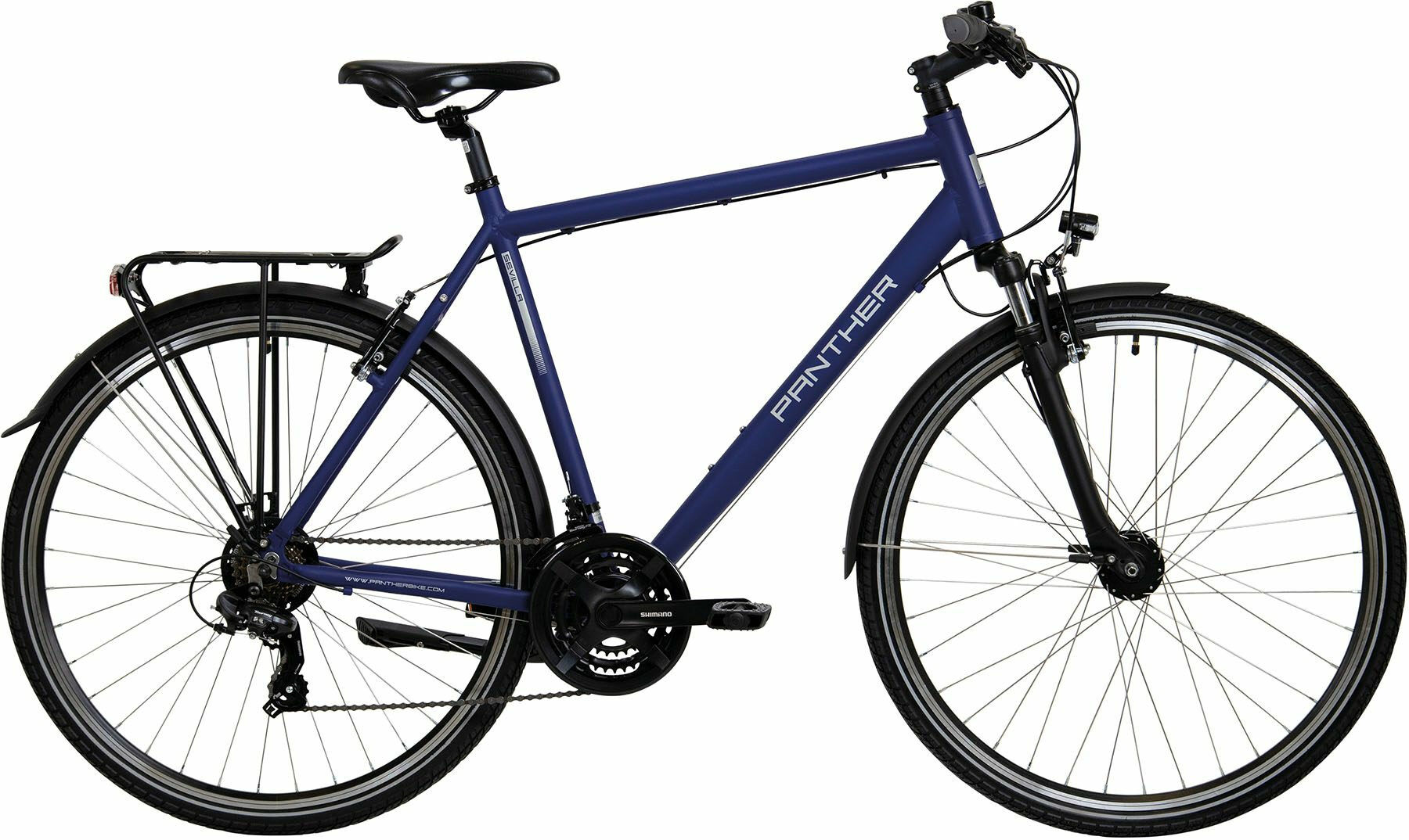 Panther Laval 2.0 blau matt 28" Diamant 58 cm