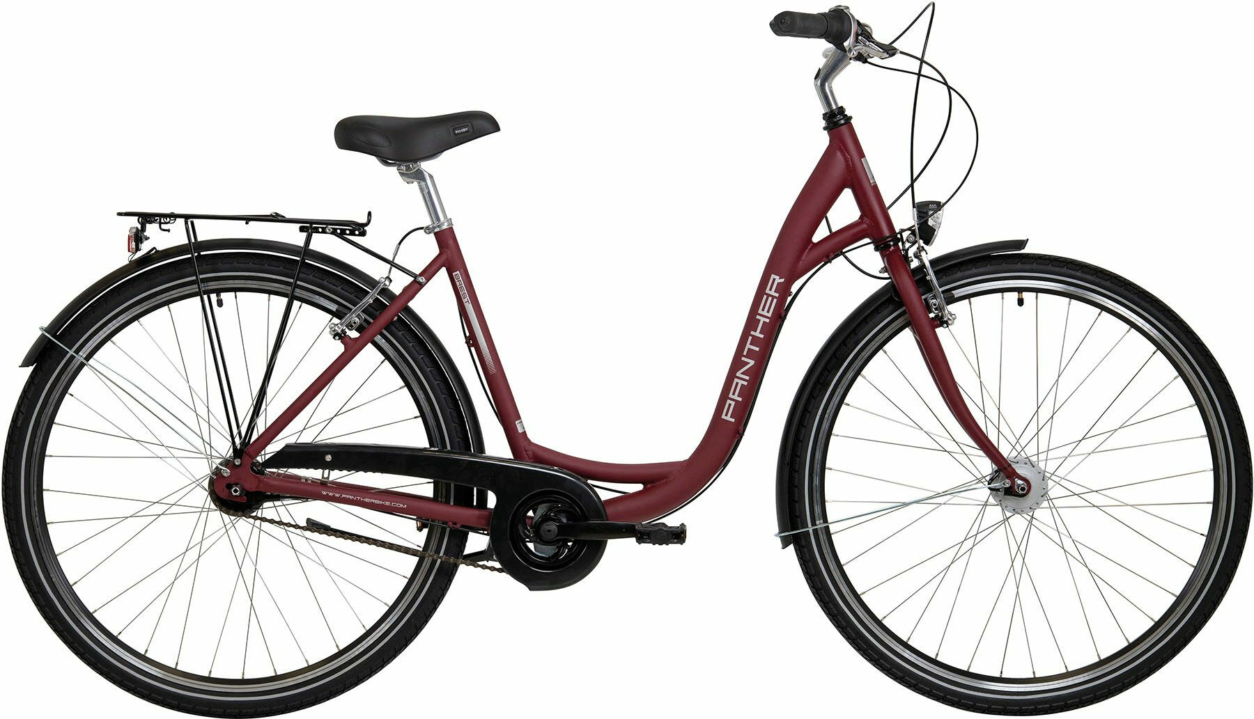 Panther Caraz 1.0 bordeaux matt - 28 Zoll - Wave