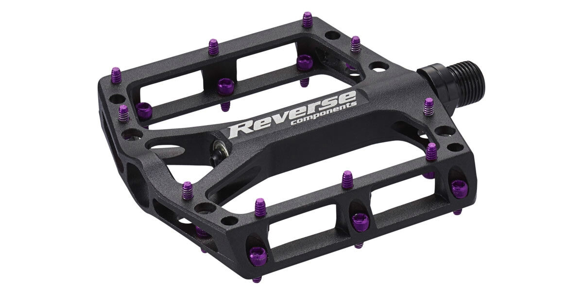 Reverse Pedal Black ONE Schwarz/Lila
