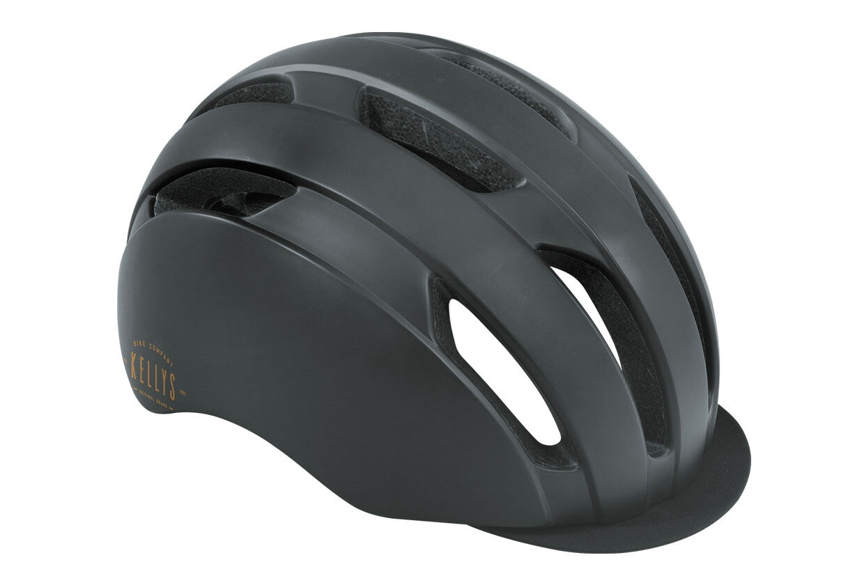 KLS Helm TOWN CAP black matt