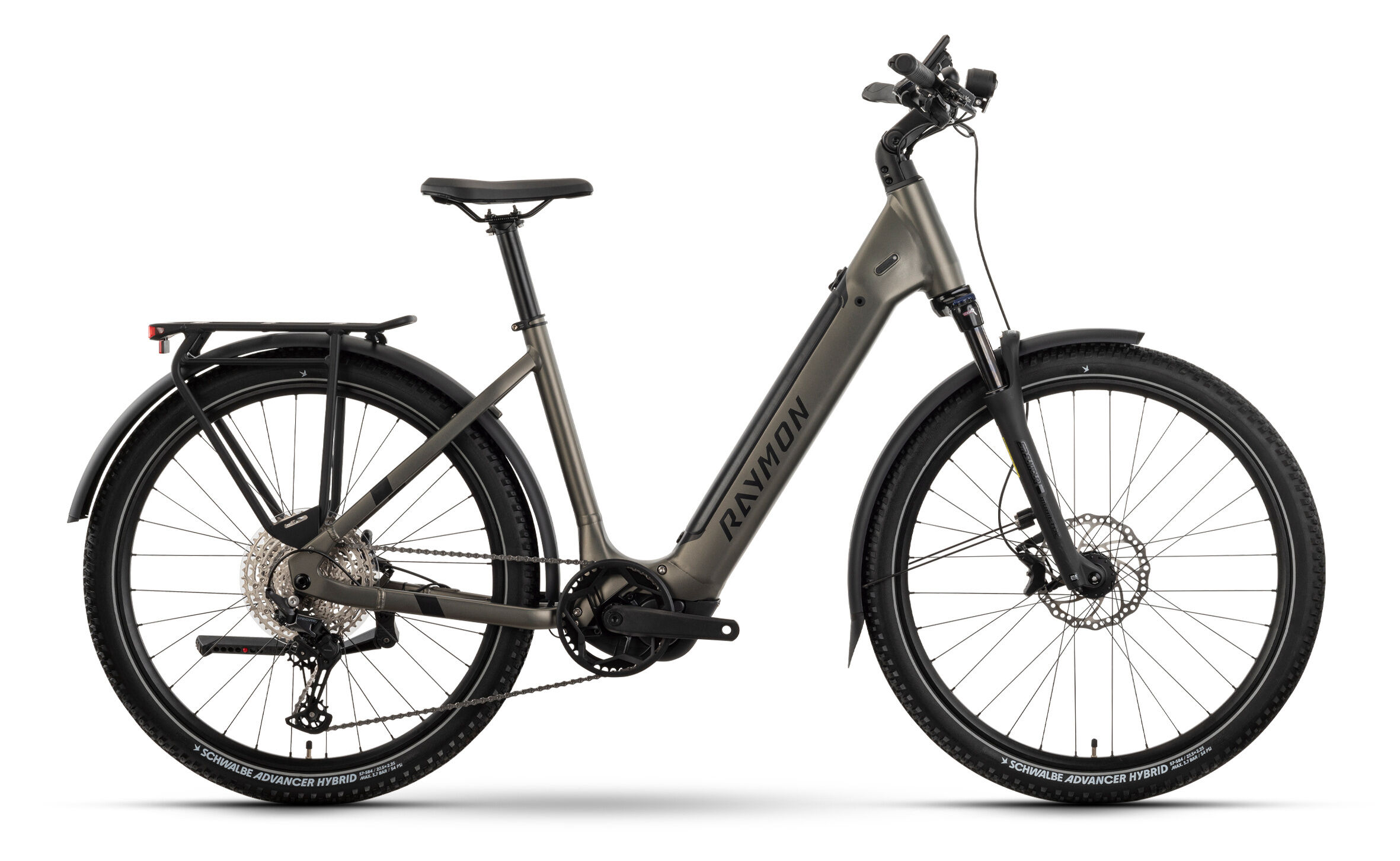 Raymon TOURRAY PRO WAVE - 27,5" 800 Wh - Kalmatarey/Black/Terra