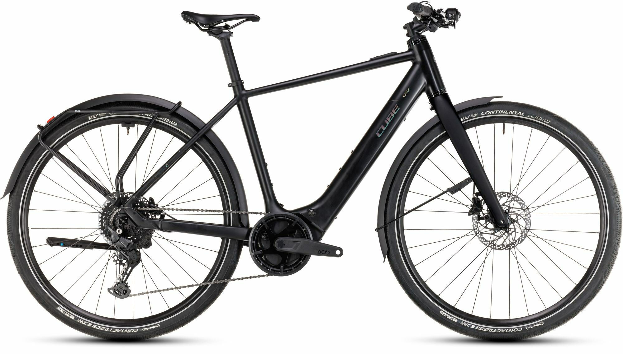Cube Editor Hybrid Pro FE 400X black´n´spectral 2025 28" 400 Wh Diamant
