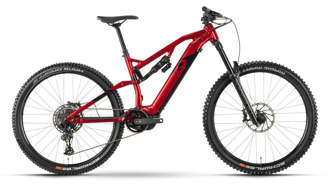 Raymon TrailRay 160E 10.0 deep red/black 2023 29"/27,5" 720 Wh Diamant
