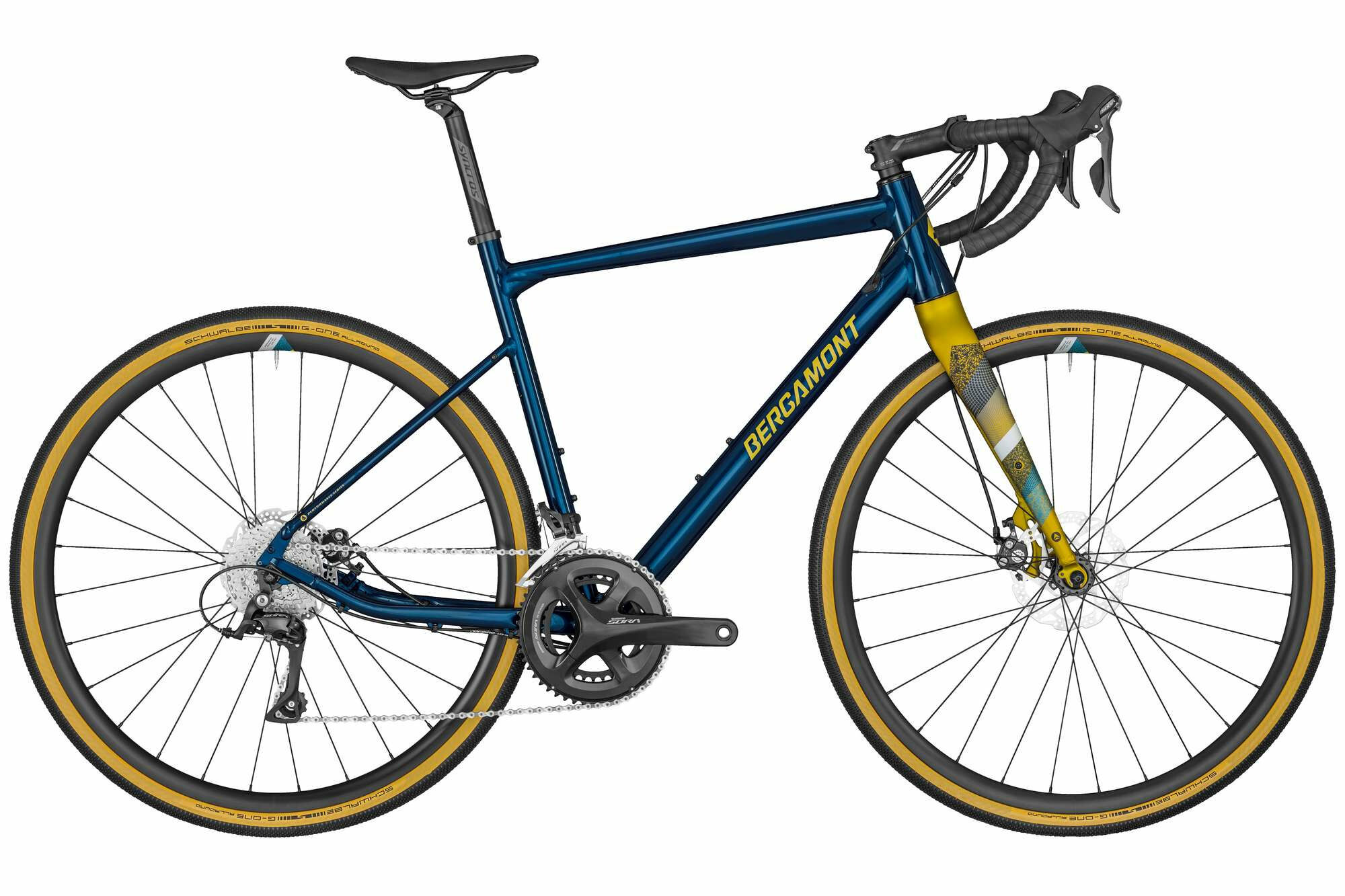 Bergamont Grandurance 4 kiez blue (shiny) 28"; Diamant 55 cm