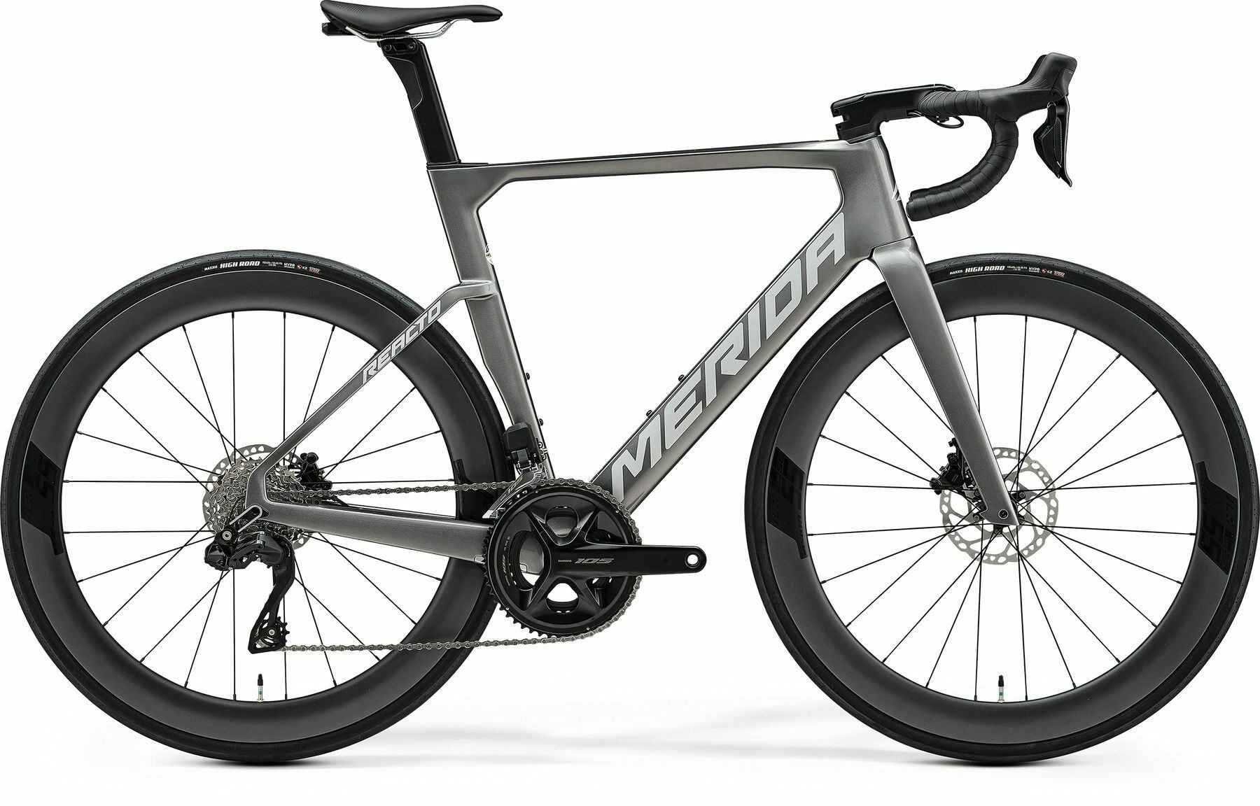 Merida REACTO 6000 Gunmetal Grey 28" Diamant