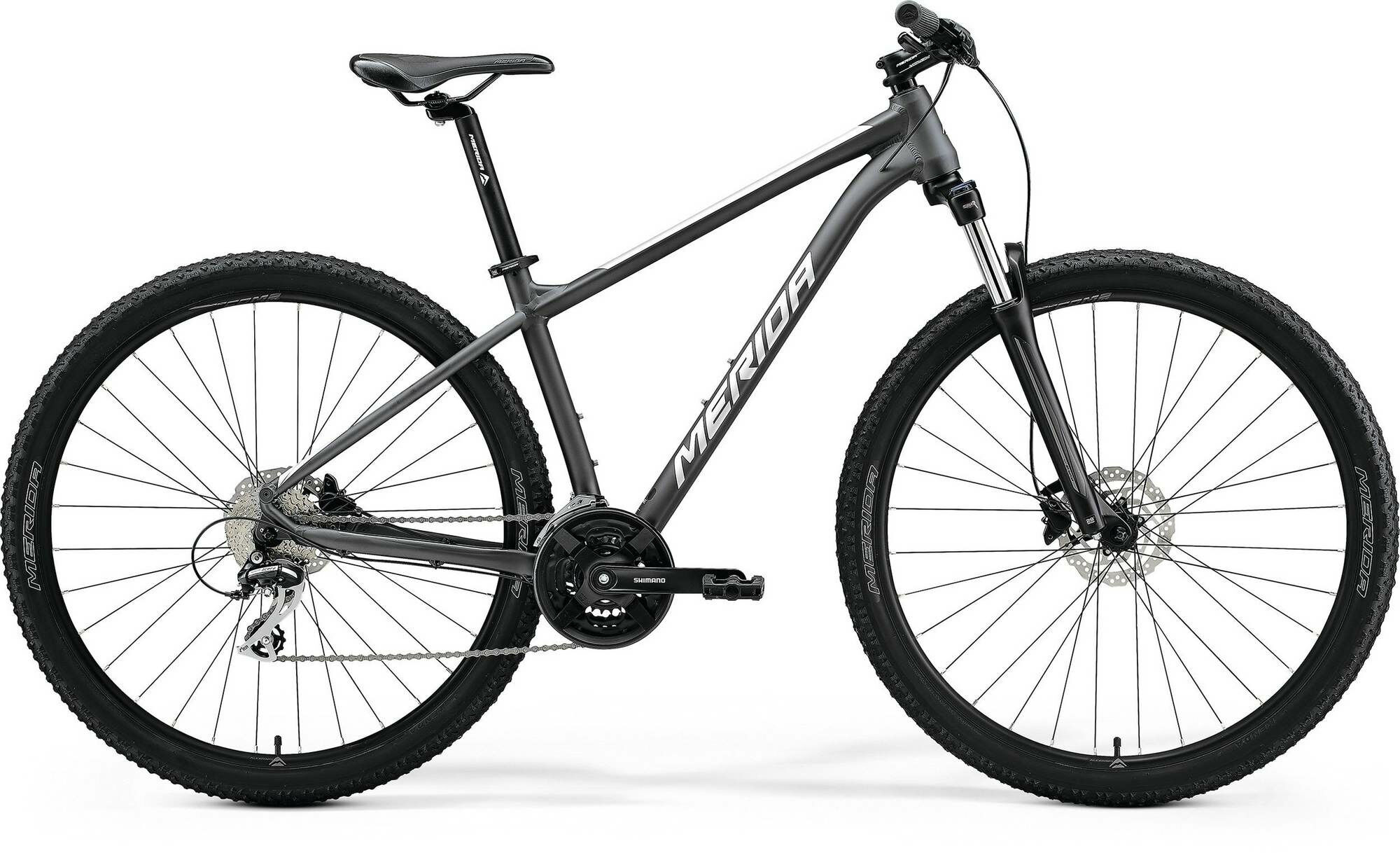 Merida BIG.NINE 20 Matt Dark Silver 29" Diamant XL