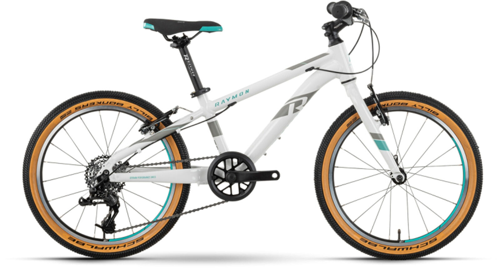 Raymon TwoRay 3.0 white/aqua/reflex 20" Diamant