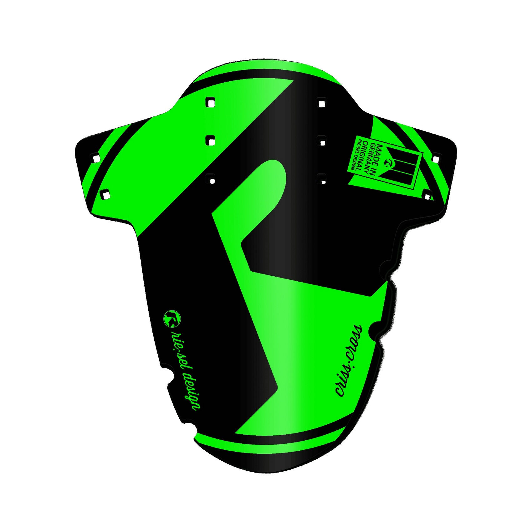 Rie:sel design Criss:Cross Mudguard Gravel Green