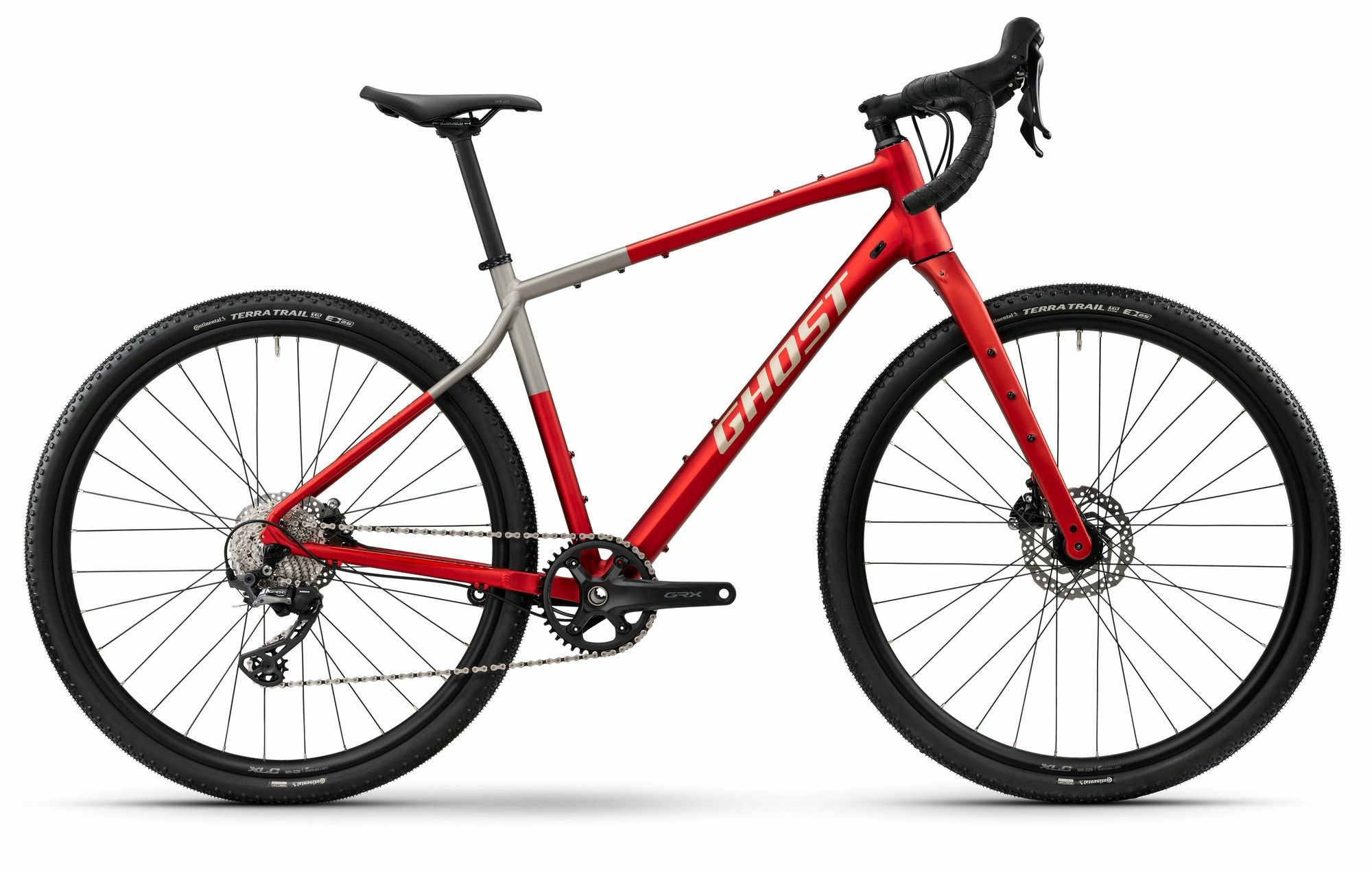 Ghost ASKET deep crimson/gunmetal gray matt 28" Diamant S