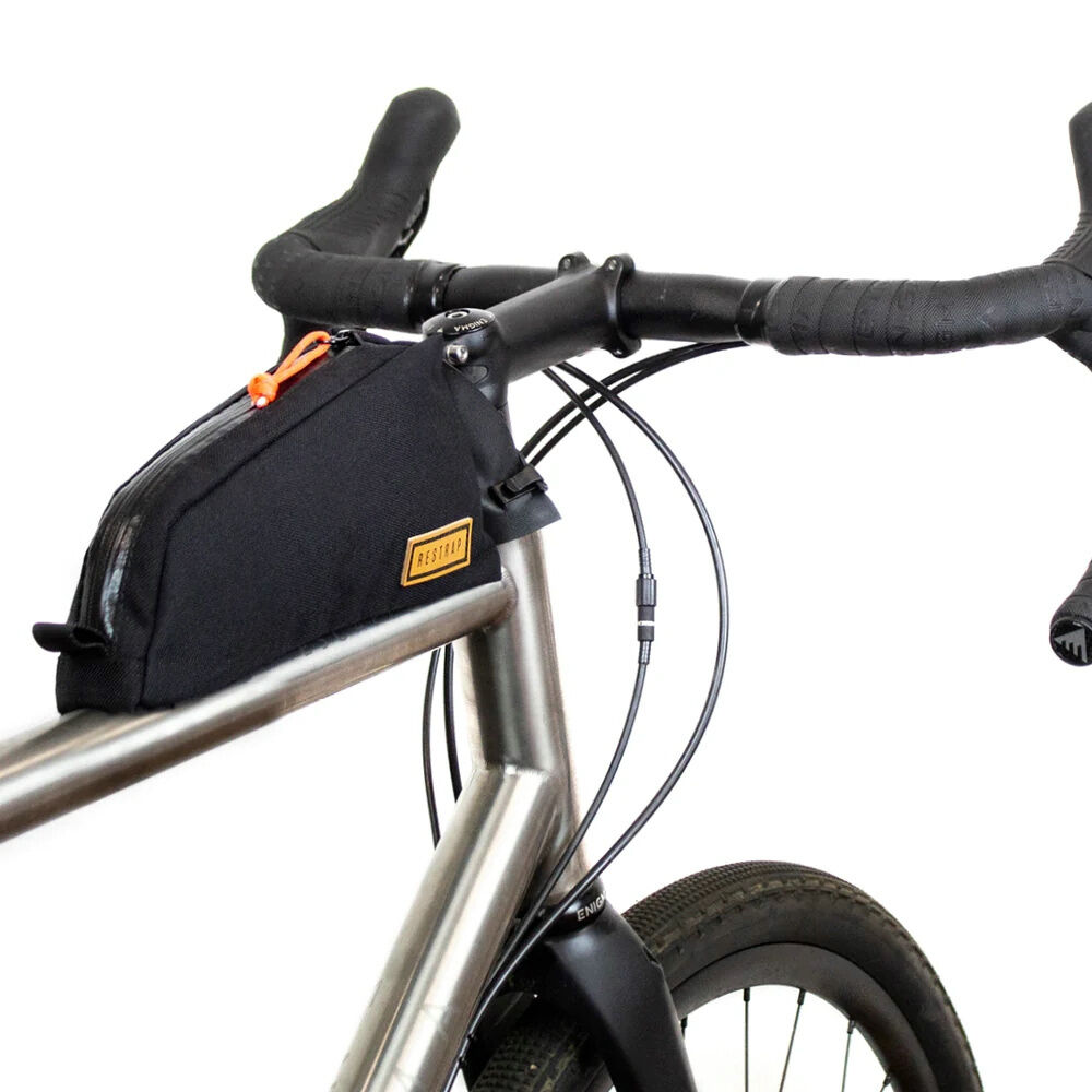 Restrap Bolt-On Top Tube Bag Black