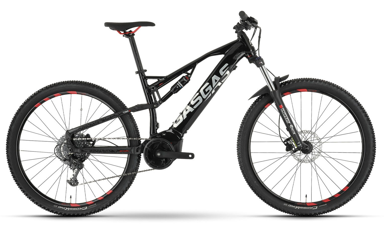 GASGAS TRA 5 Jet Black 29" 500 Wh Diamant
