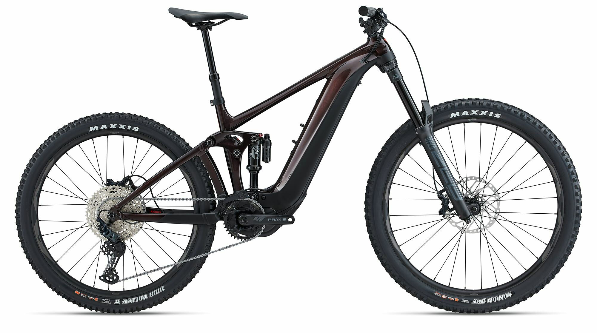 Giant Reign E+ 2 | V1 Cordovan/Black Gloss-Matt 2024 29"/27,5" 800 Wh Diamant