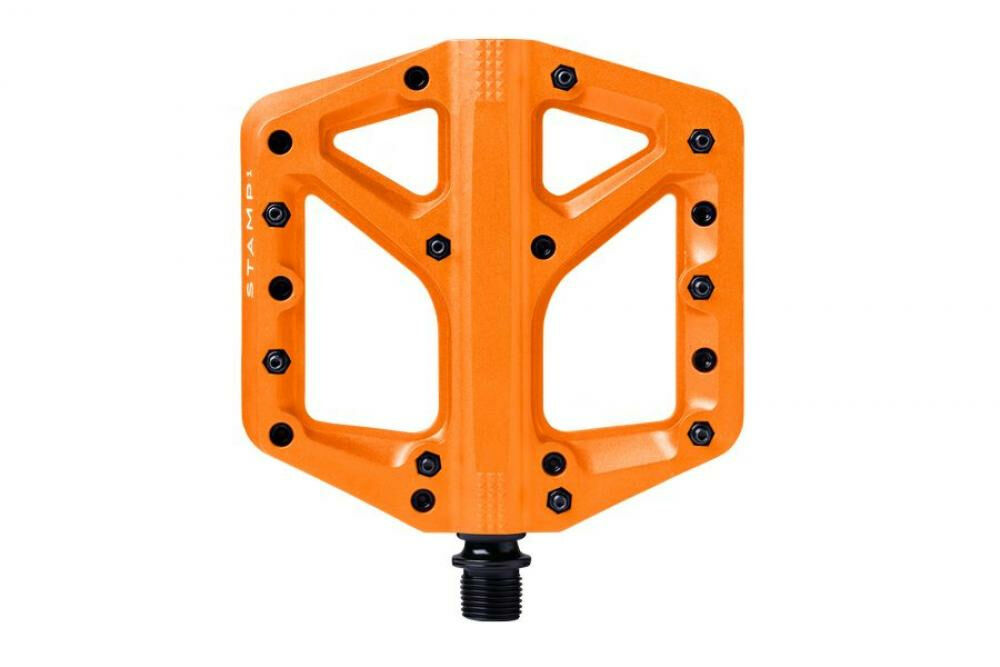 Crankbrothers Stamp 1 Gen 2 Plattform-Pedal groß orange