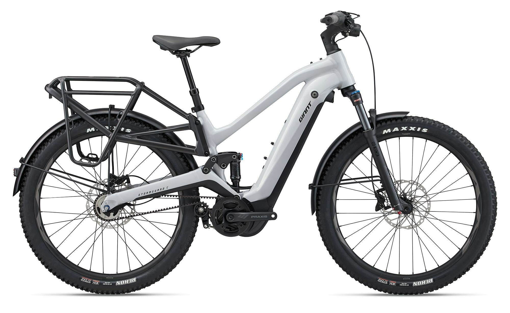 Giant STORMGUARD E+ 2 | V1 Good Grey/Black Gloss-Matt 27;5" 800 Wh Diamant M