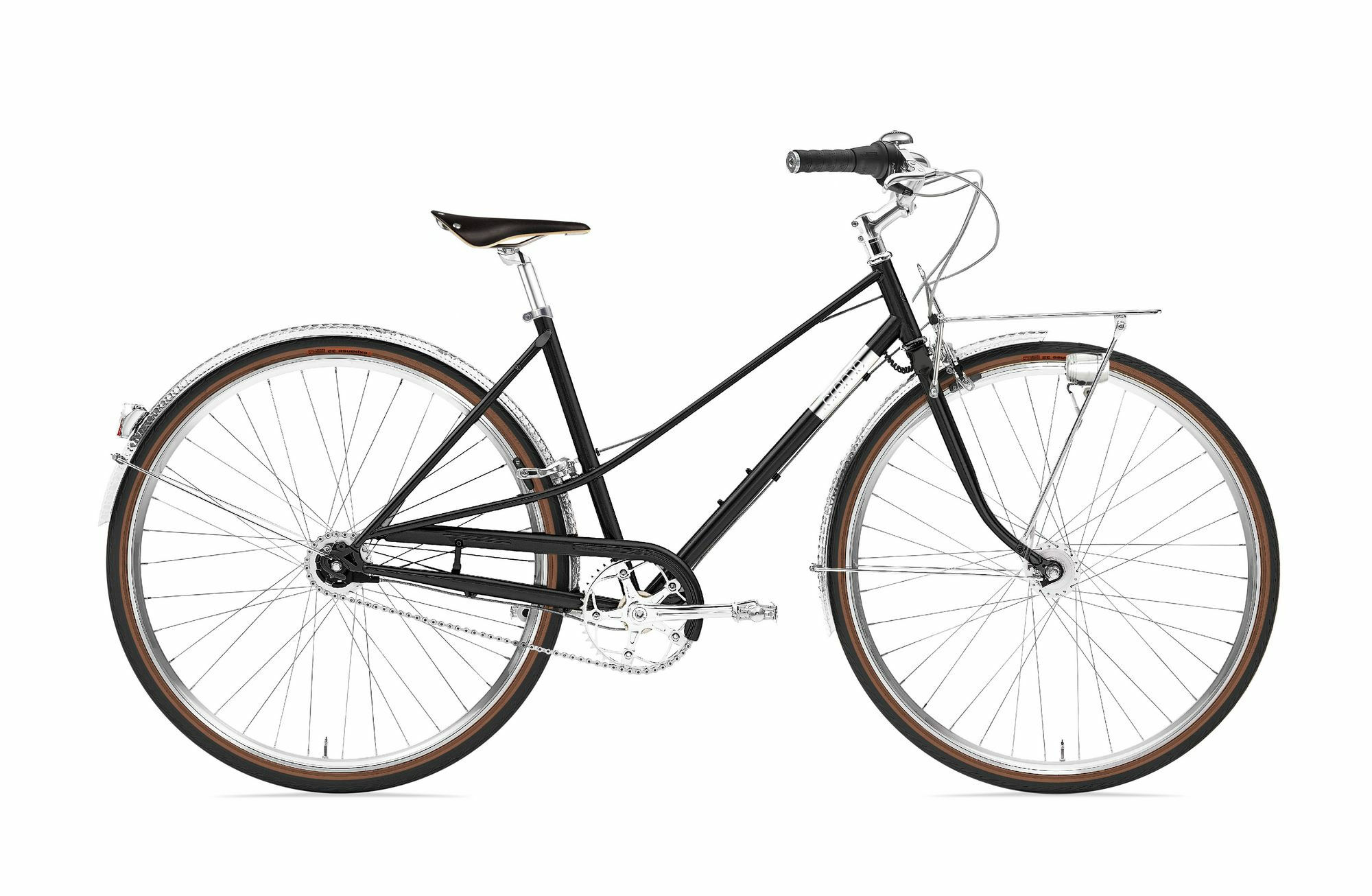 Creme Cycles Caferacer Lady Doppio Onyx 28" Trapez