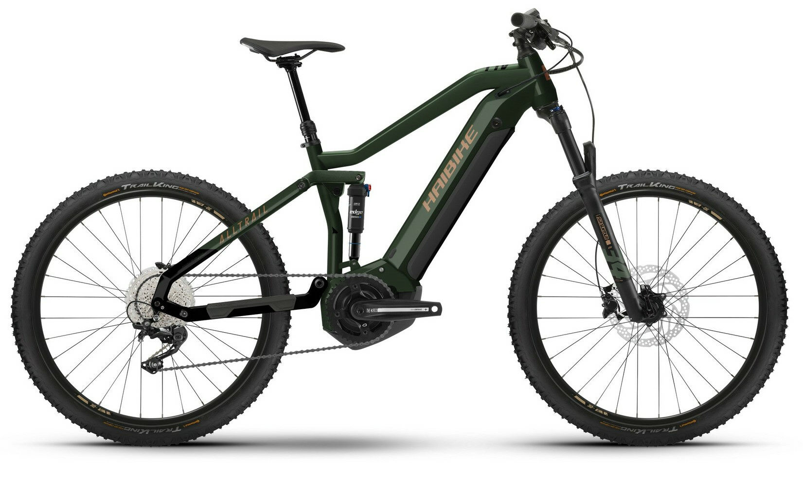 Haibike ALLTRAIL 4 27.5 matte green/metal gold/black 2023 27,5" 630 Wh Diamant