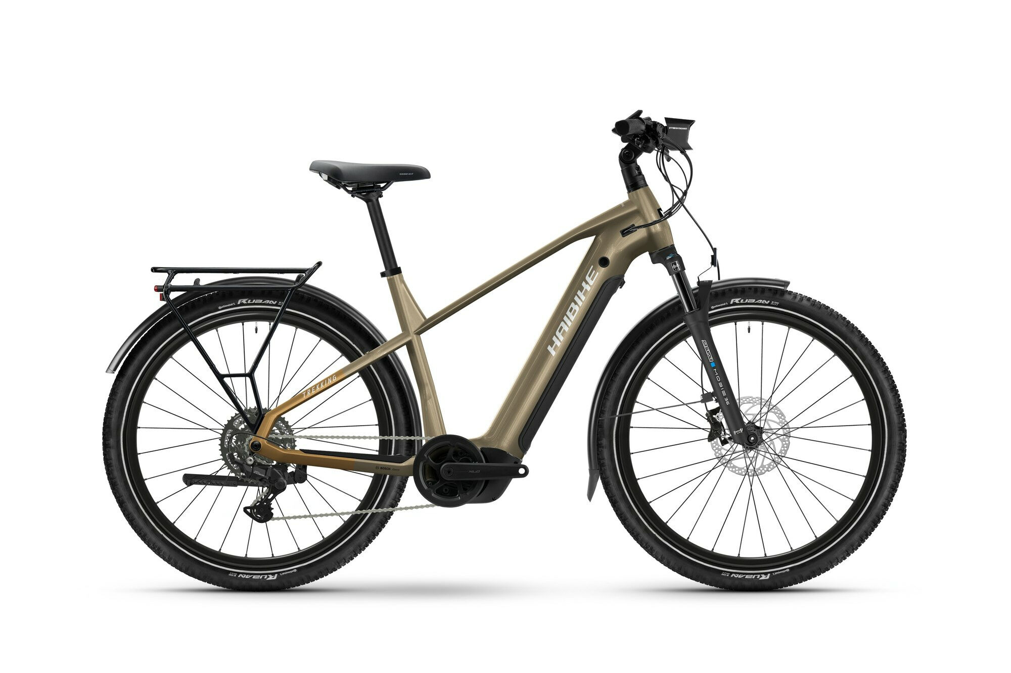 Haibike TREKKING 6.5 toffee/sand/silver glänzend 27;5" 600 Wh Diamant XL